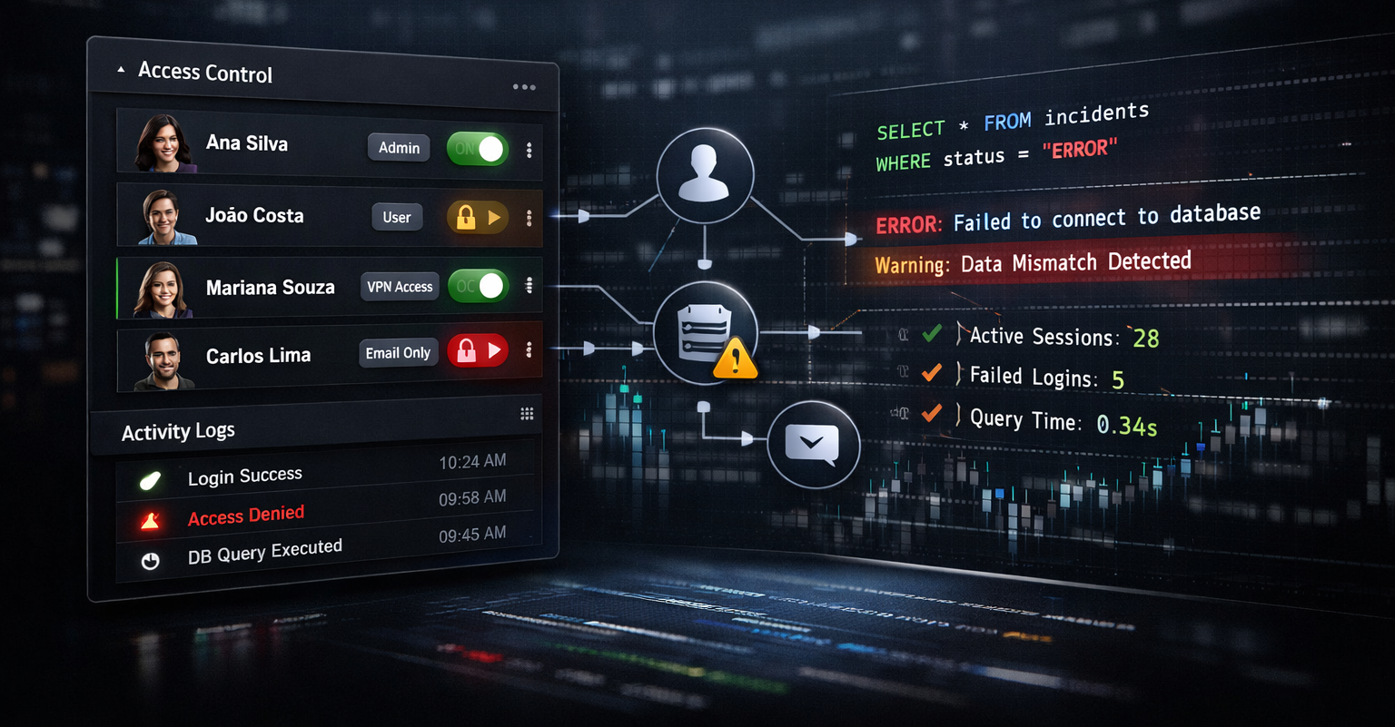 Controle de Acessos e Análise de Sistemas